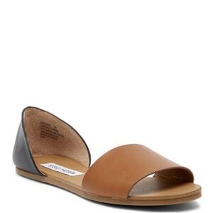 Steve Madden size step cognac